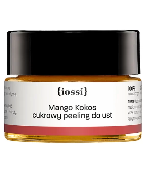 Mango Kokos. Cukrowy peeling do ust